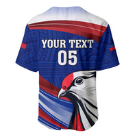 Custom Samoa Rugby Baseball Jersey Manuma Ptilinopus Perousii