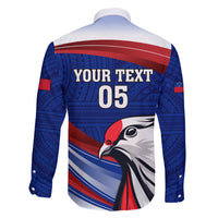 Custom Samoa Rugby Family Matching Short Sleeve Bodycon Dress and Hawaiian Shirt Manuma Ptilinopus Perousii