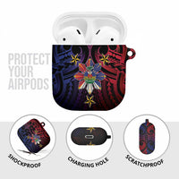 Haiti Philippines AirPods Case Haitian Coat Of Arms With Filipino Sun