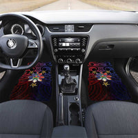Haiti Philippines Car Mats Haitian Coat Of Arms With Filipino Sun