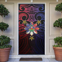 Haiti Philippines Door Cover Haitian Coat Of Arms With Filipino Sun