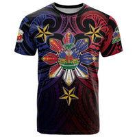 Haiti Philippines T Shirt Haitian Coat Of Arms With Filipino Sun