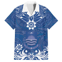 Wikin te Taetae ni Kiribati Family Matching Summer Maxi Dress and Hawaiian Shirt Pacific Tapa Pattern