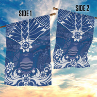 Wikin te Taetae ni Kiribati Garden Flag Pacific Tapa Pattern