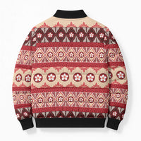 Tonga Language Week Bomber Puffer Jacket Lea Faka-Tonga Everyday LT05 - Polynesian Pride