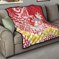 Personalised Tahiti Surfing Quilt Polynesian Style LT05 - Polynesian Pride
