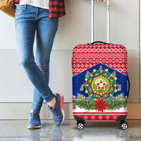 Philippines Christmas Luggage Cover Filipino Parol Maligayang Pasko LT05 - Polynesian Pride