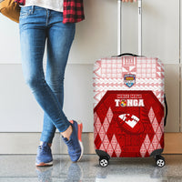 Tonga Rugby Luggage Cover 2023 Pacific Championships Kupesi Ngatu Mate Maa LT05 - Polynesian Pride