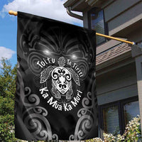 Aotearoa Toitu Te Tiriti Garden Flag Ka Mua Ka Muri LT05 - Polynesian Pride