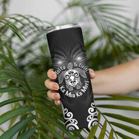 Aotearoa Toitu Te Tiriti Skinny Tumbler Ka Mua Ka Muri