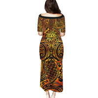 New Zealand Tamanuitera The Sun Puletasi Maori Pattern LT05 - Polynesian Pride