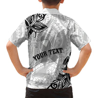 Personalised Polynesia Brain Cancer Hawaiian Shirt No One Fights Alone LT05 - Polynesian Pride