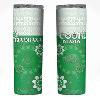 Cook Islands Maori Language Week Skinny Tumbler Pacific Tapa Pattern