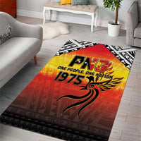 Papua New Guinea Independence Day Area Rug One People One Nation One PNG LT05 - Polynesian Pride