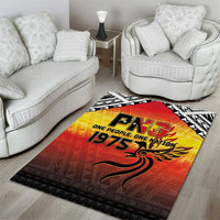 Papua New Guinea Independence Day Area Rug One People One Nation One PNG LT05 - Polynesian Pride