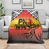 Papua New Guinea Independence Day Blanket One People One Nation One PNG LT05 - Polynesian Pride