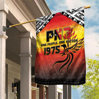 Papua New Guinea Independence Day Garden Flag One People One Nation One PNG LT05 House Flag Yellow - Polynesian Pride