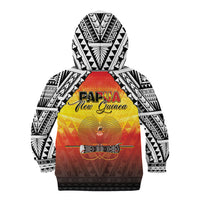Papua New Guinea Independence Day Kid Hoodie One People One Nation One PNG LT05 - Polynesian Pride