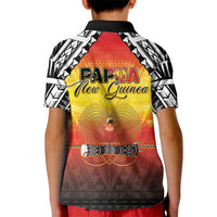 Papua New Guinea Independence Day Kid Polo Shirt One People One Nation One PNG LT05 - Polynesian Pride