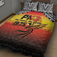 Papua New Guinea Independence Day Quilt Bed Set One People One Nation One PNG LT05 - Polynesian Pride