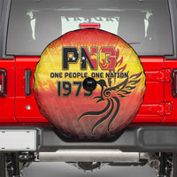 Papua New Guinea Independence Day Spare Tire Cover One People One Nation One PNG LT05 - Polynesian Pride