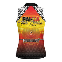 Papua New Guinea Independence Day Women Sleeveless Polo Shirt One People One Nation One PNG LT05 - Polynesian Pride
