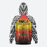 Papua New Guinea Independence Day Zip Hoodie One People One Nation One PNG LT05 - Polynesian Pride