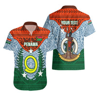 Personalized Vanuatu Penama Province Hawaiian Shirt Vanuatuan Coat Of Arms Polynesian Pattern LT05 - Polynesian Pride