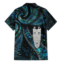 New Zealand Aotearoa Family Matching Mermaid Dress and Hawaiian Shirt Maori Tane Te Waiora Paua Shell Glitter Turquoise