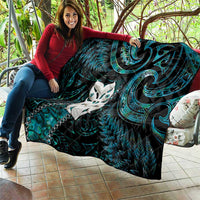New Zealand Aotearoa Quilt Maori Wheku Paua Shell Glitter Turquoise LT05 - Polynesian Pride