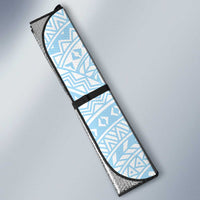 Fiji Regatta Auto Sun Shade Palm Tree Tapa Pattern - Polynesian Pride