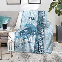 Fiji Regatta Blanket Palm Tree Tapa Pattern - Polynesian Pride