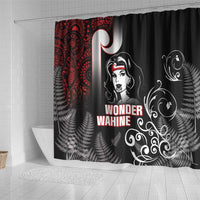 New Zealand Aotearoa Mana Wahine Shower Curtain
