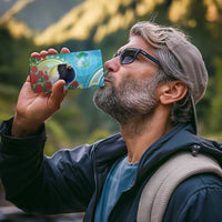 New Zealand Tomtit 4 in 1 Can Cooler Tumbler Maori Koru With Pohutukawa Galaxy Style - Polynesian Pride