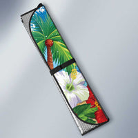 Guam Christmas Auto Sun Shade Felis Pasgua Chilling Santa - Polynesian Pride