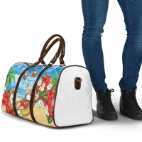 Guam Christmas Travel Bag Felis Pasgua Chilling Santa LT05 - Polynesian Pride
