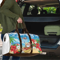 Guam Christmas Travel Bag Felis Pasgua Chilling Santa LT05 - Polynesian Pride
