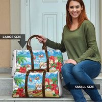 Guam Christmas Travel Bag Felis Pasgua Chilling Santa LT05 - Polynesian Pride