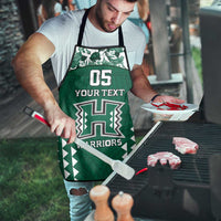 Custom Hawaii Football Apron Rainbow Warriors Tropical Vibes LT05 - Polynesian Pride