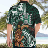 Hawaii Ikaika Warrior Football Hawaiian Shirt Polynesian Tribal Tattoo LT05 - Polynesian Pride