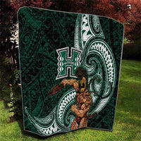 Hawaii Ikaika Warrior Football Quilt Polynesian Tribal Tattoo LT05 - Polynesian Pride