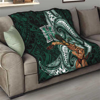 Hawaii Ikaika Warrior Football Quilt Polynesian Tribal Tattoo LT05 - Polynesian Pride