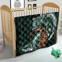 Hawaii Ikaika Warrior Football Quilt Polynesian Tribal Tattoo LT05 - Polynesian Pride
