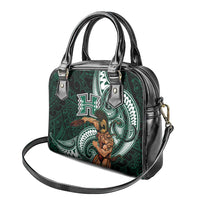Hawaii Ikaika Warrior Football Shoulder Handbag Polynesian Tribal Tattoo - Polynesian Pride