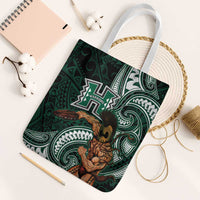Hawaii Ikaika Warrior Football Tote Bag Polynesian Tribal Tattoo - Polynesian Pride