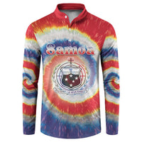 Samoa Button Sweatshirt Tie Dye Unique Style