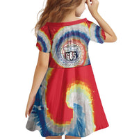 Samoa Family Matching Puletasi and Hawaiian Shirt Tie Dye Unique Style LT05 - Polynesian Pride