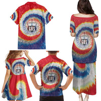 Samoa Family Matching Puletasi and Hawaiian Shirt Tie Dye Unique Style LT05 - Polynesian Pride