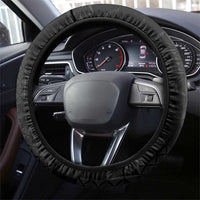 Samoa Flag Steering Wheel Cover Ula Fala With Samoan Siapo LT05 - Polynesian Pride
