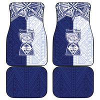 Personalised Northern Mariana Islands And Guam Car Mats Latte Stone With Tribal Pattern LT05 - Polynesian Pride